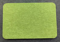 Pannelli di parete di fono assorbente di colore verde/pannelli acustici del poliestere ignifugi